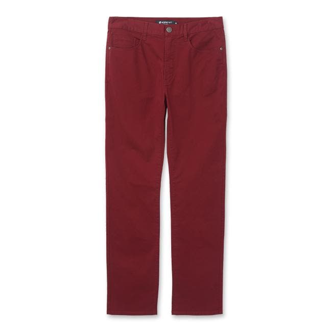 Hangten-Men's-Pants-Burgundy-1012005000150-475