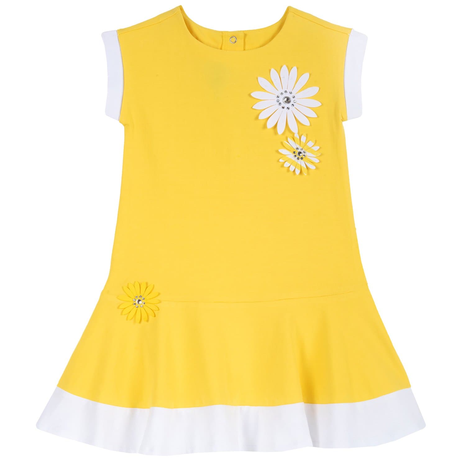 Chicco-Short-Sleeve-Dress-Medium-Yellow-09003716000000-041-092