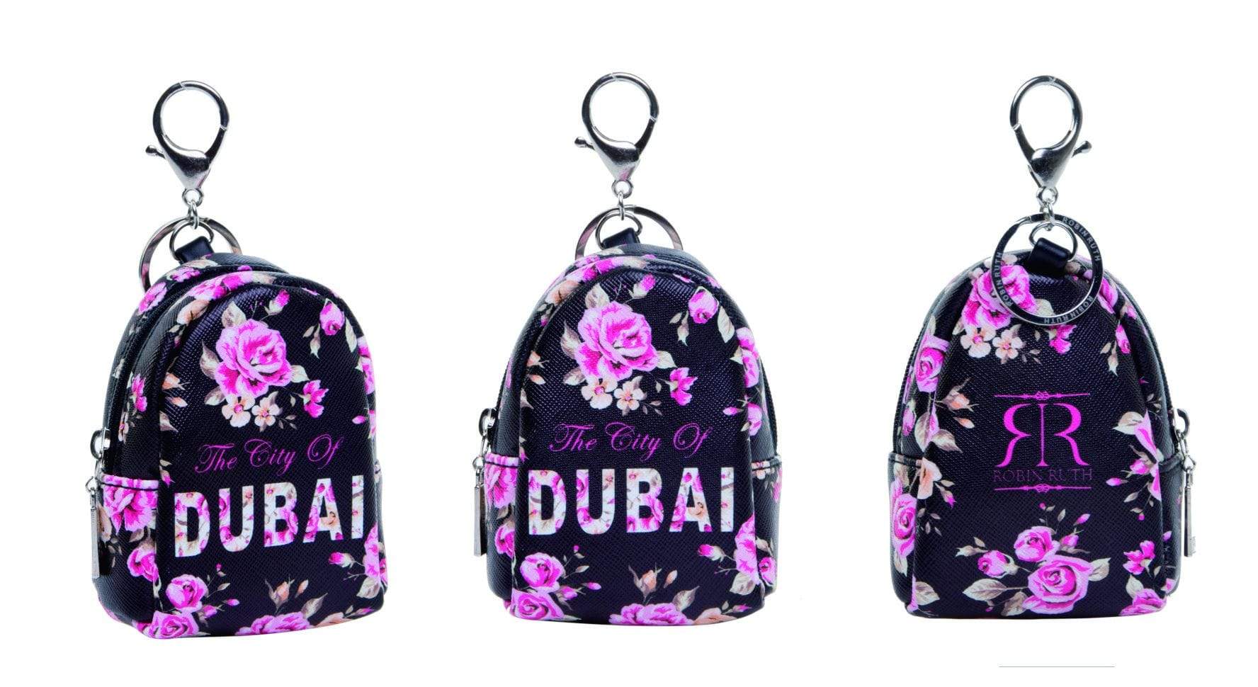 RR MILEY/FLOWER BPNK KEYCHAIN