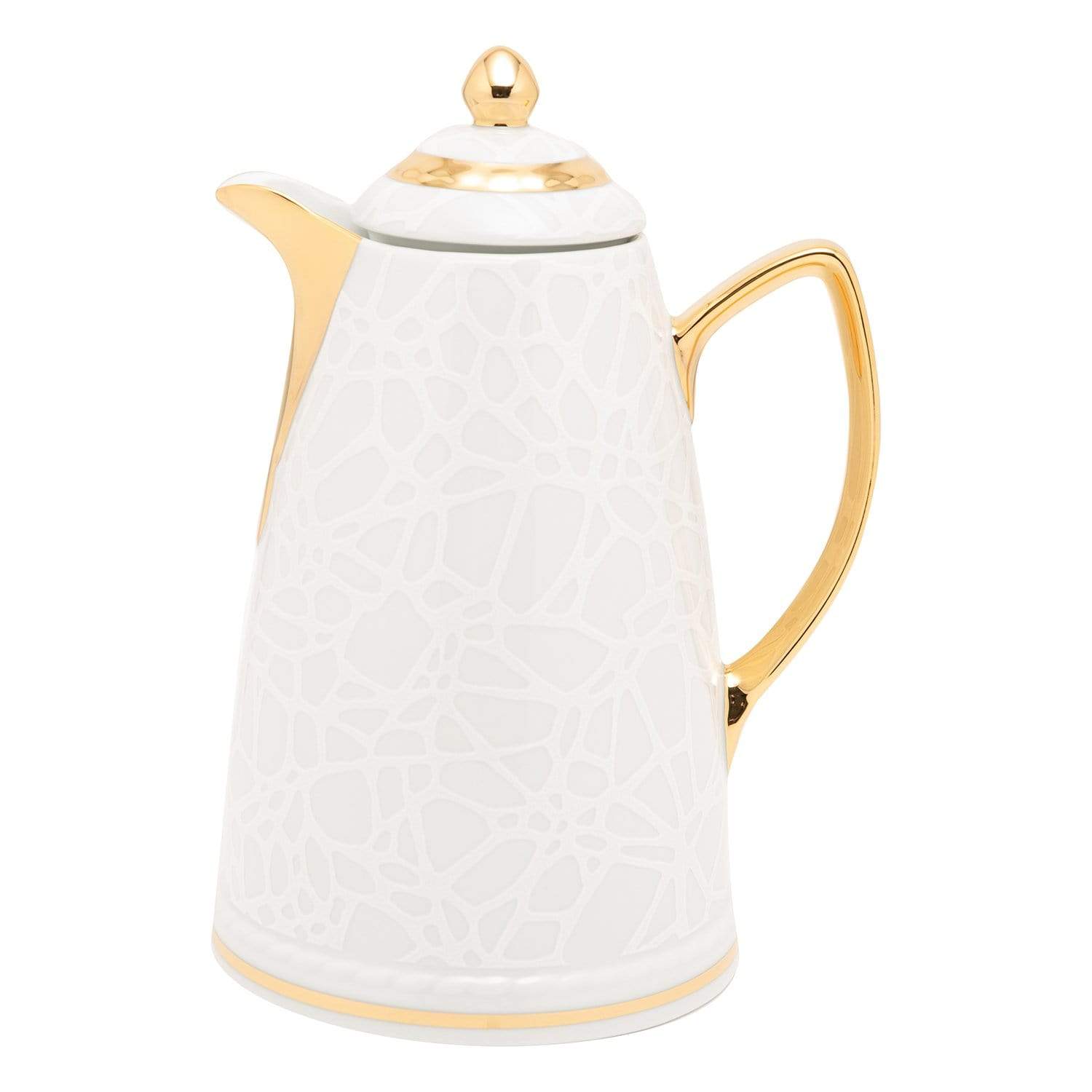 TH. CARAFE SPIDER NET WHT GOLD 1L