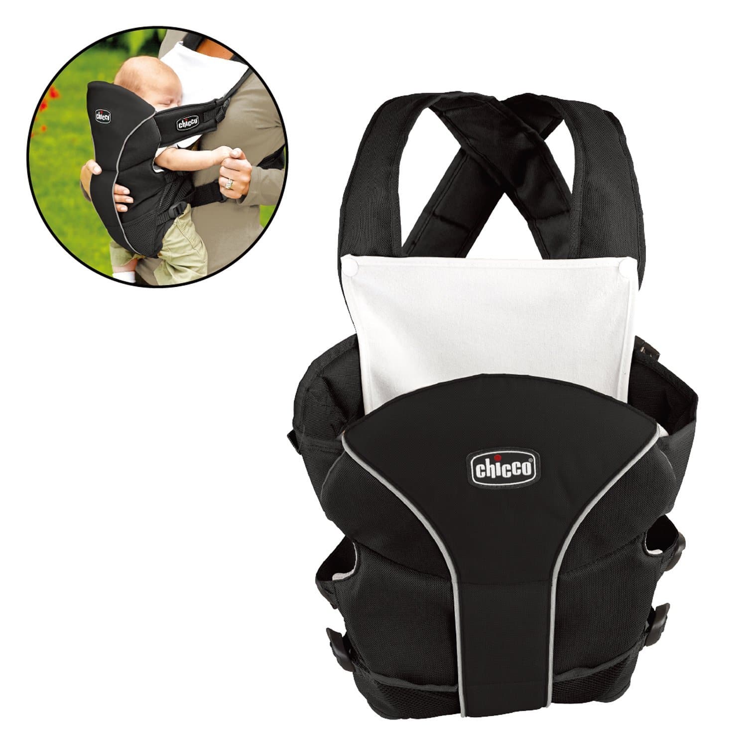 Chicco-Ultrasoft-Baby-Carrier-Black-CH67590-95