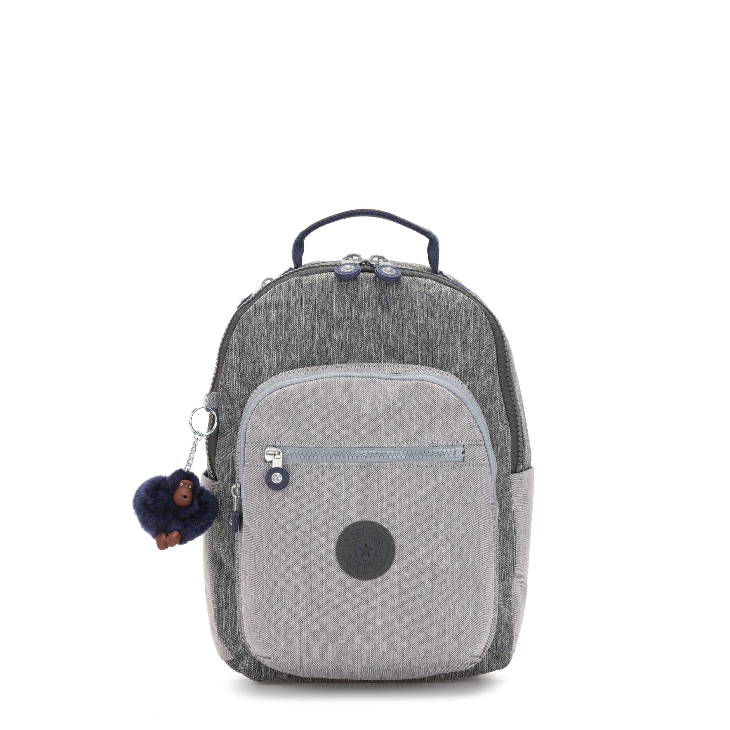 SEOUL GO S ASH DENIM BL - Kipling UAE