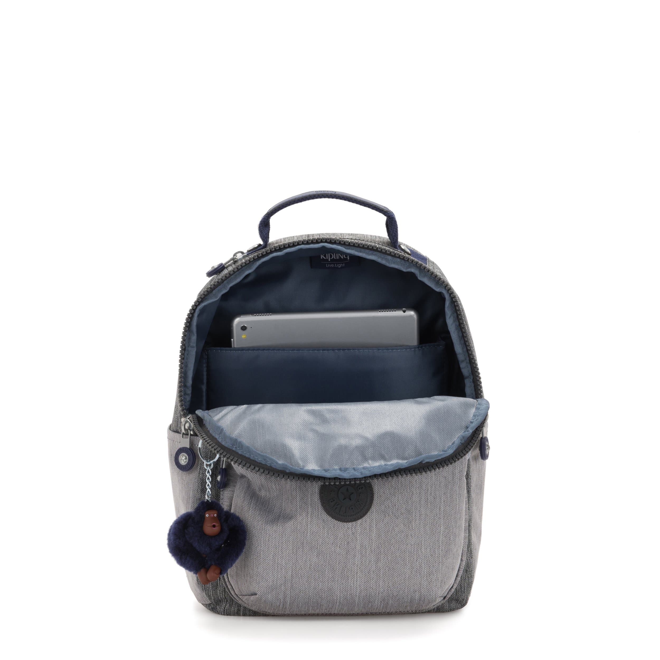 SEOUL GO S ASH DENIM BL - Kipling UAE