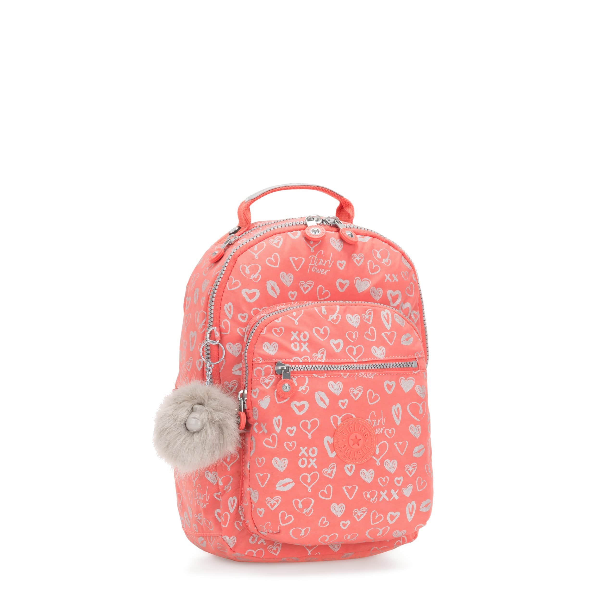 SEOUL GO S HEARTY PINK MET - Kipling UAE