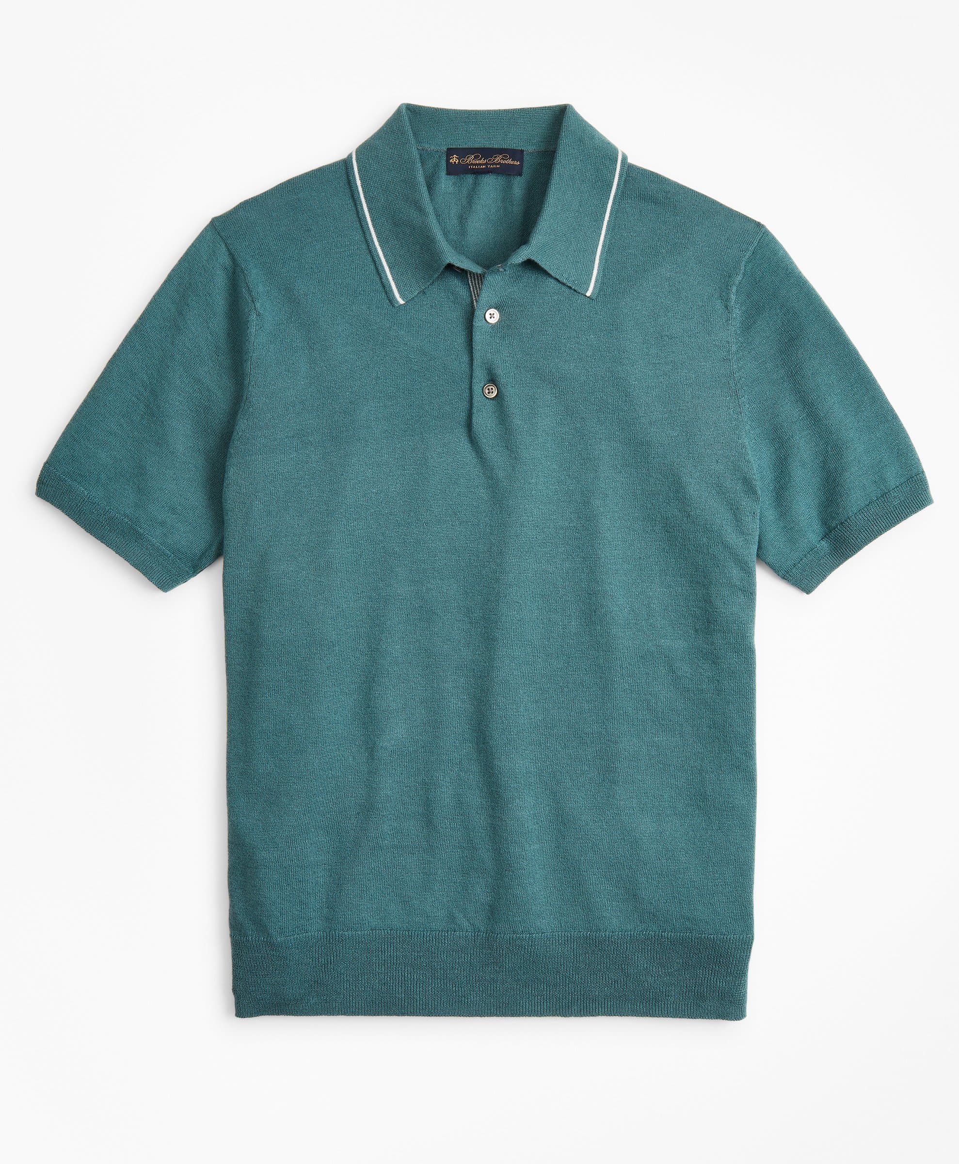 Brooks-Brothers-Linen-and-Cotton-Polo-Sweater-Dark-Green-000100150564-031