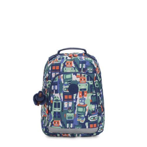 Kipling Class Room S Robot Camo Blue - Small Backpack - I2535-57E