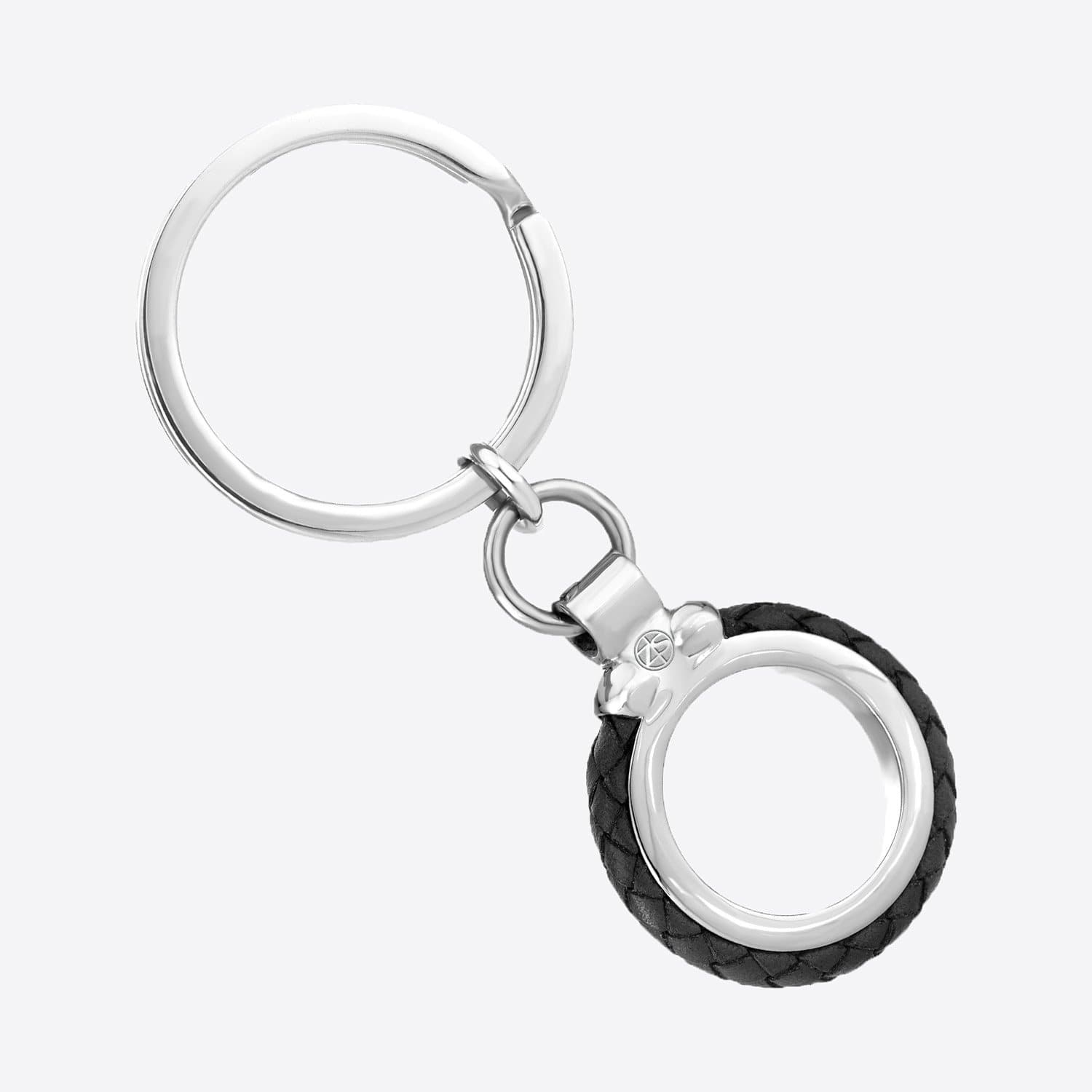 ESSENTIEL MEN KEY RING DAVIER BLACK